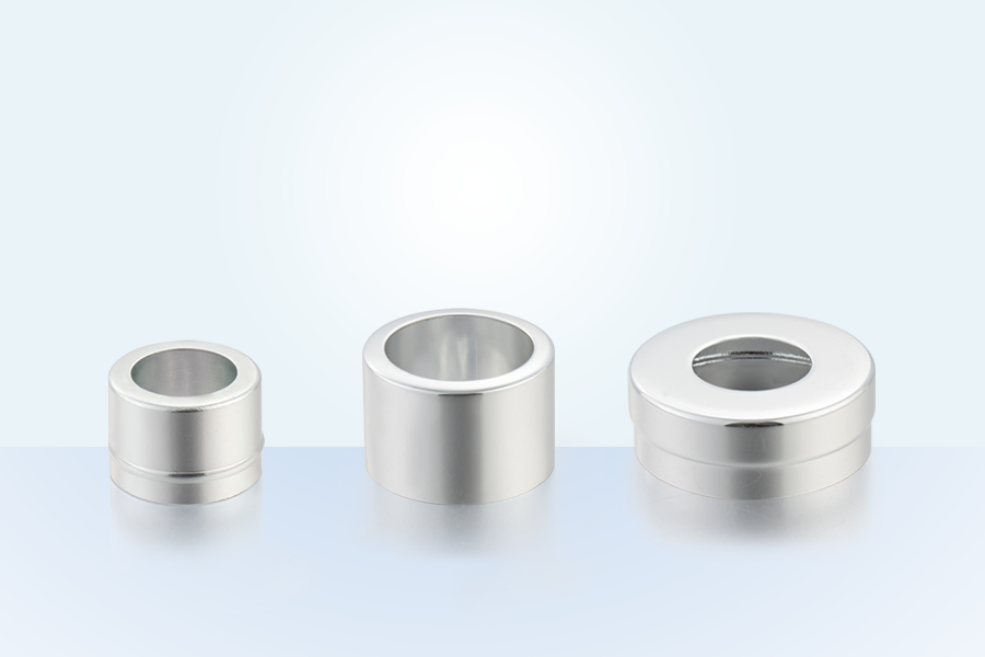 Kosmetisk sett tilbehør aluminium midtring