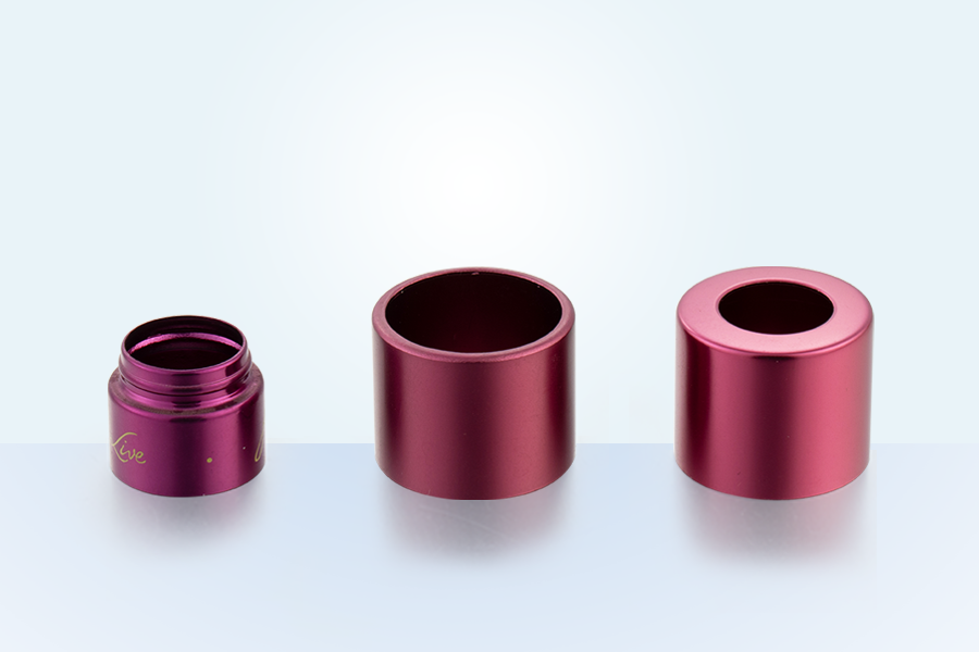 Med ARC Aluminium Circle Cosmetic Packaging Accessory