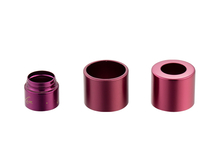 Med ARC Aluminium Circle Cosmetic Packaging Accessory